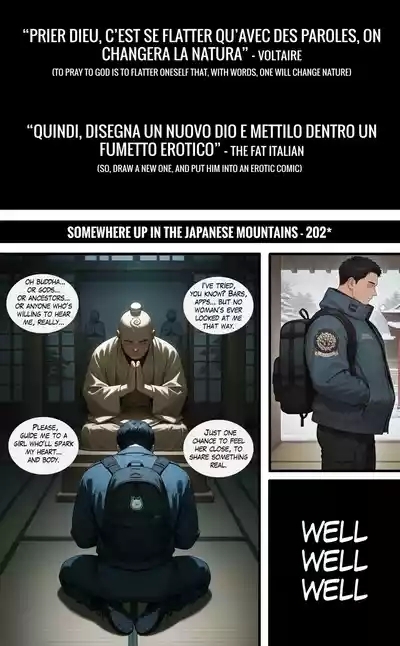 A PRAI GONE WRIGHT - AI generated comic featuring SMUGALANA 2