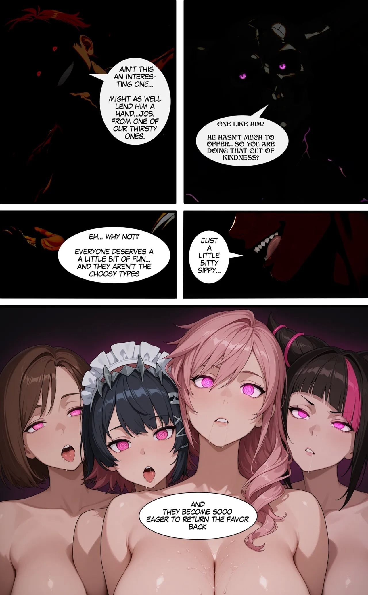 A PRAI GONE WRIGHT - AI generated comic featuring SMUGALANA - Page 3