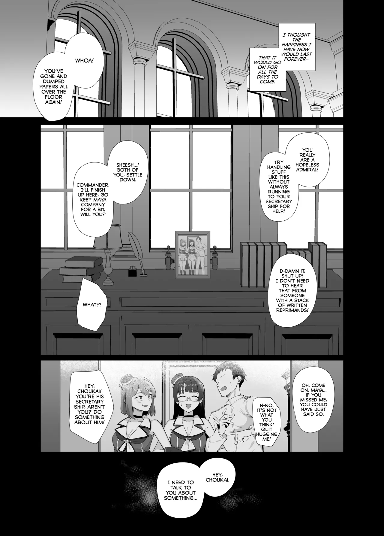 Watashi ga Kowareta Hi ~Chokai ga Teitoku to Ninshinsuru - Page 4