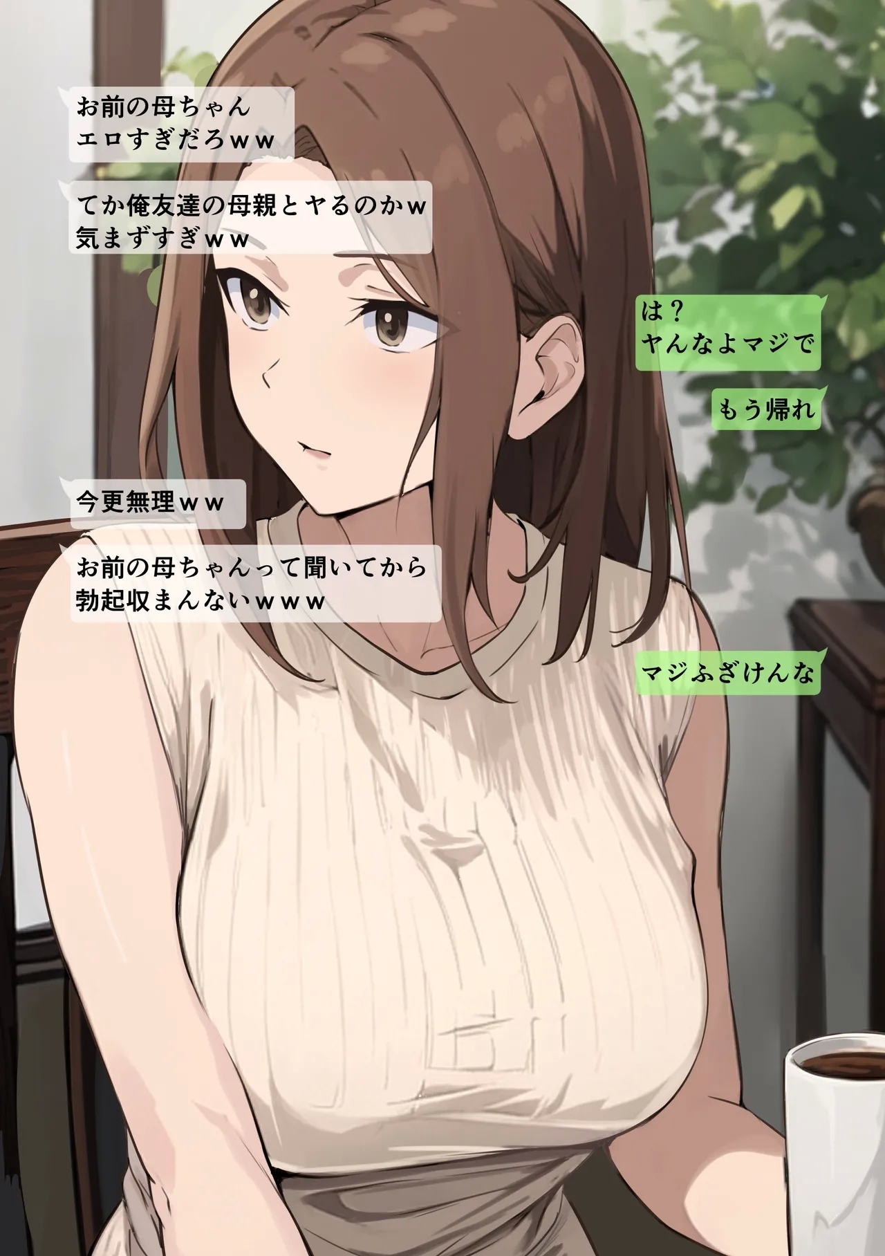 Tomodachi to Hahaoya ga Matching Shita Kekka... - Page 8