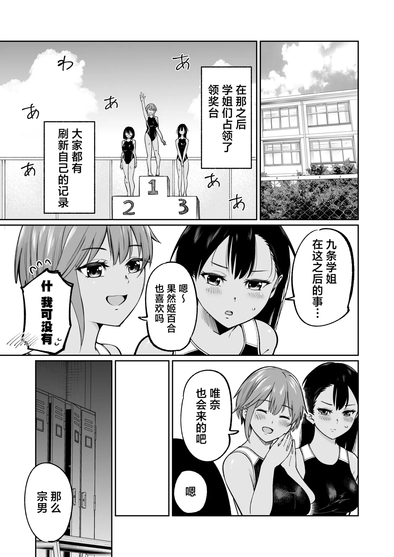 Suieibuin no Seikouroku | 游泳部员的性交记录 - Page 54