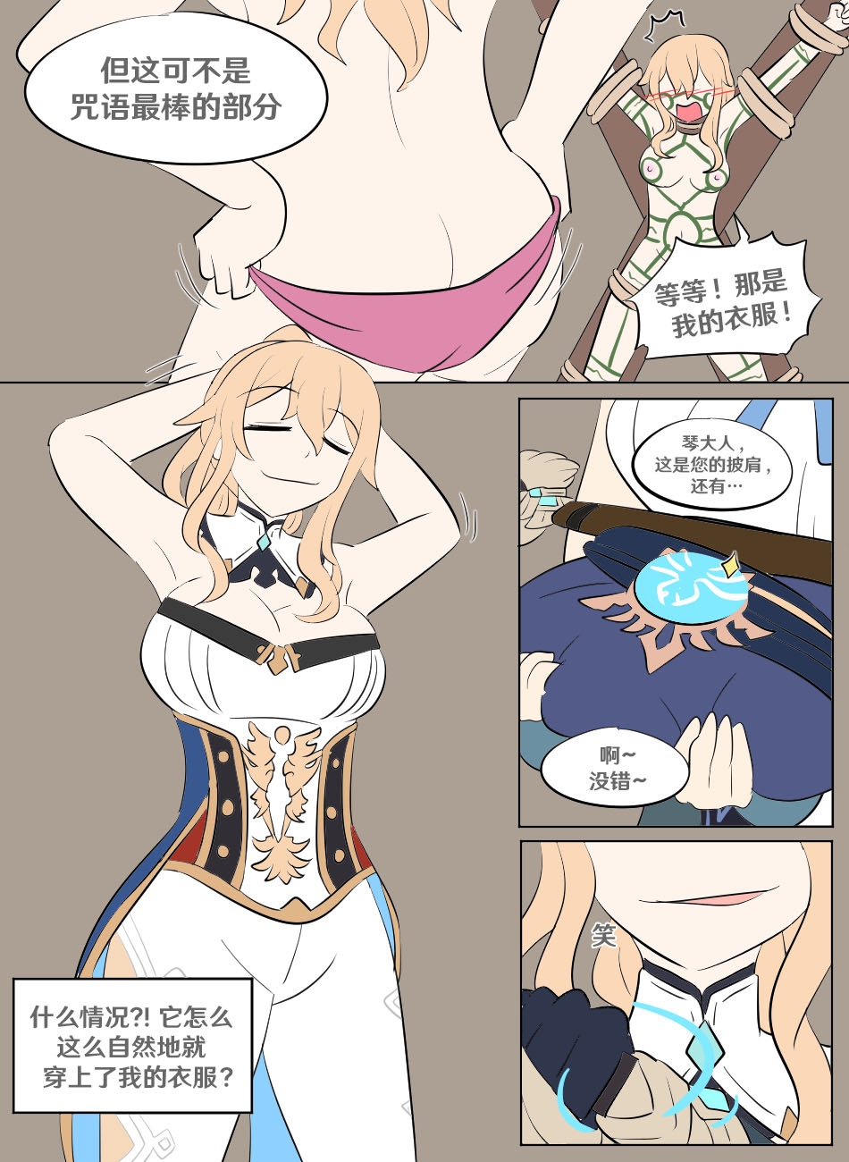 Genshin TSF: Imposter - Page 6