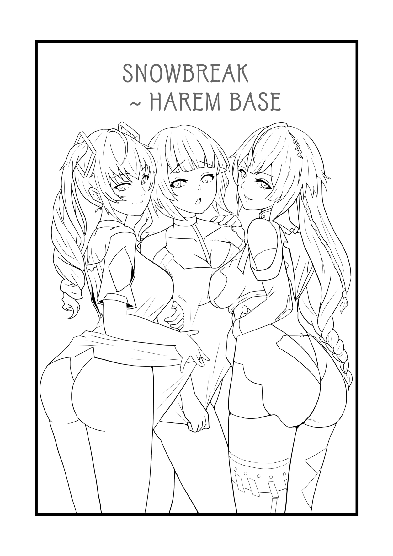 塵白禁慾~S○OWBREAK HAREM BASE - Page 2