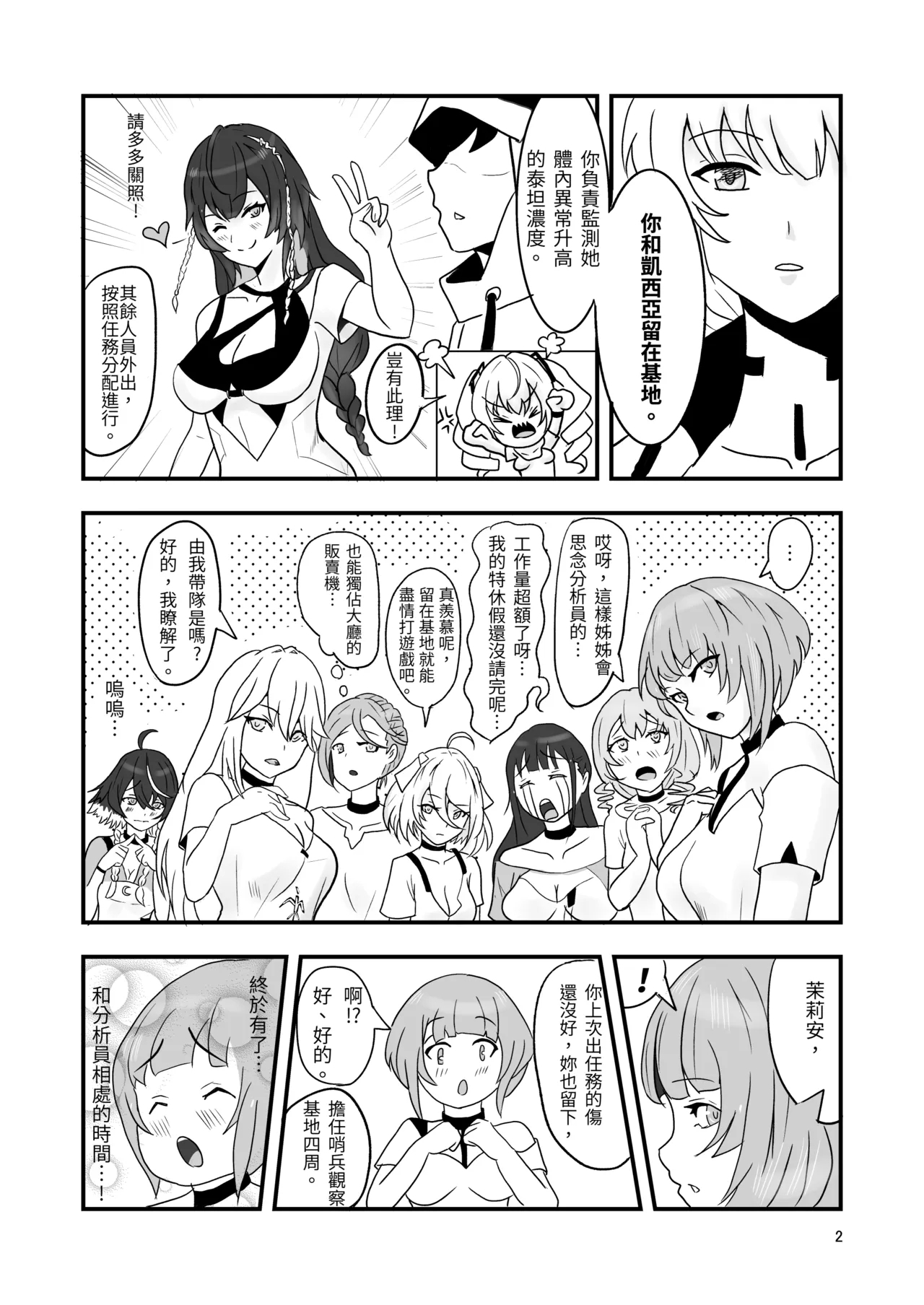 塵白禁慾~S○OWBREAK HAREM BASE - Page 4