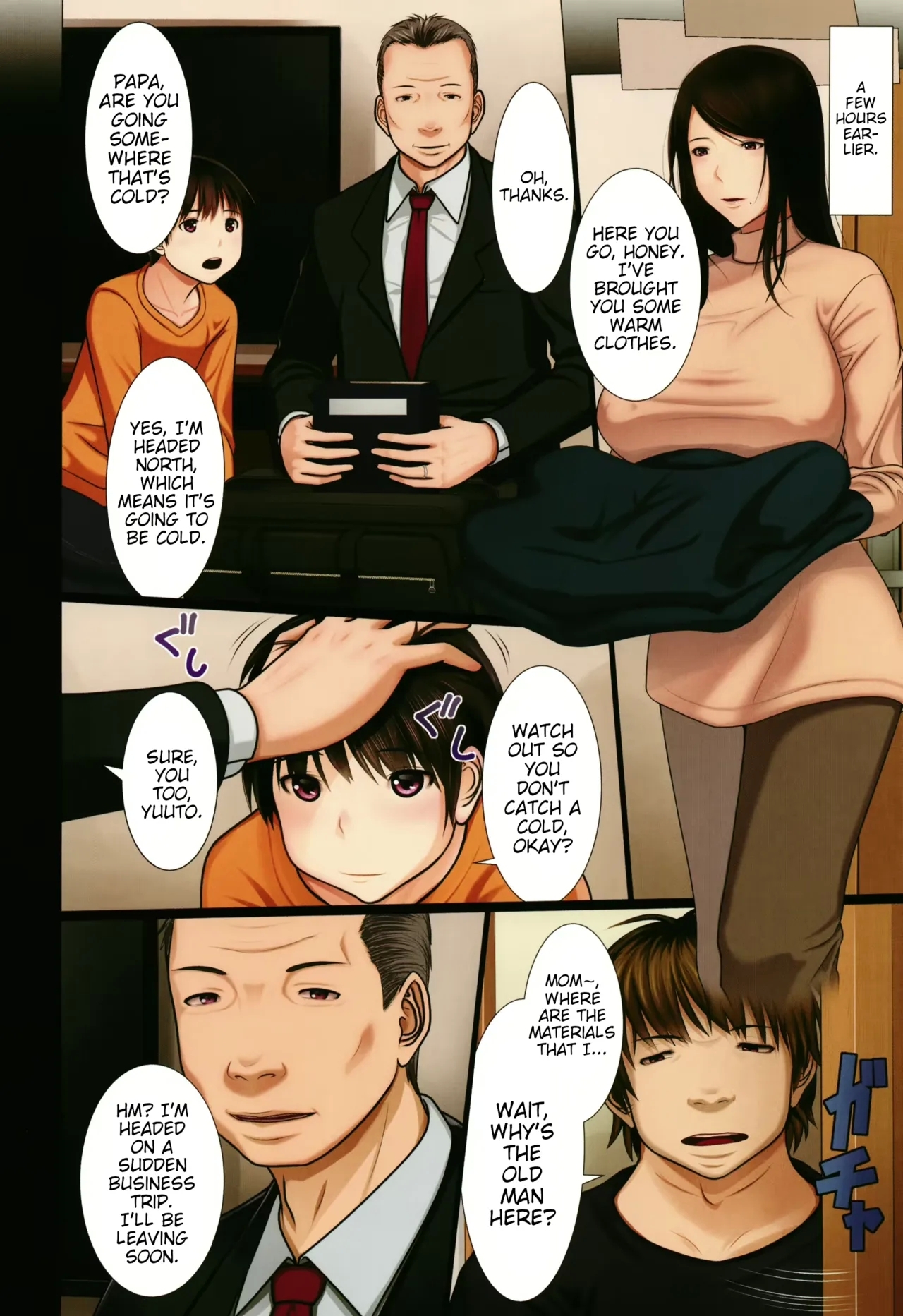 Bibo Soukan NetorareHen | Beautiful Mother Netorare Swamp - Younger Brother's Story. - Page 4