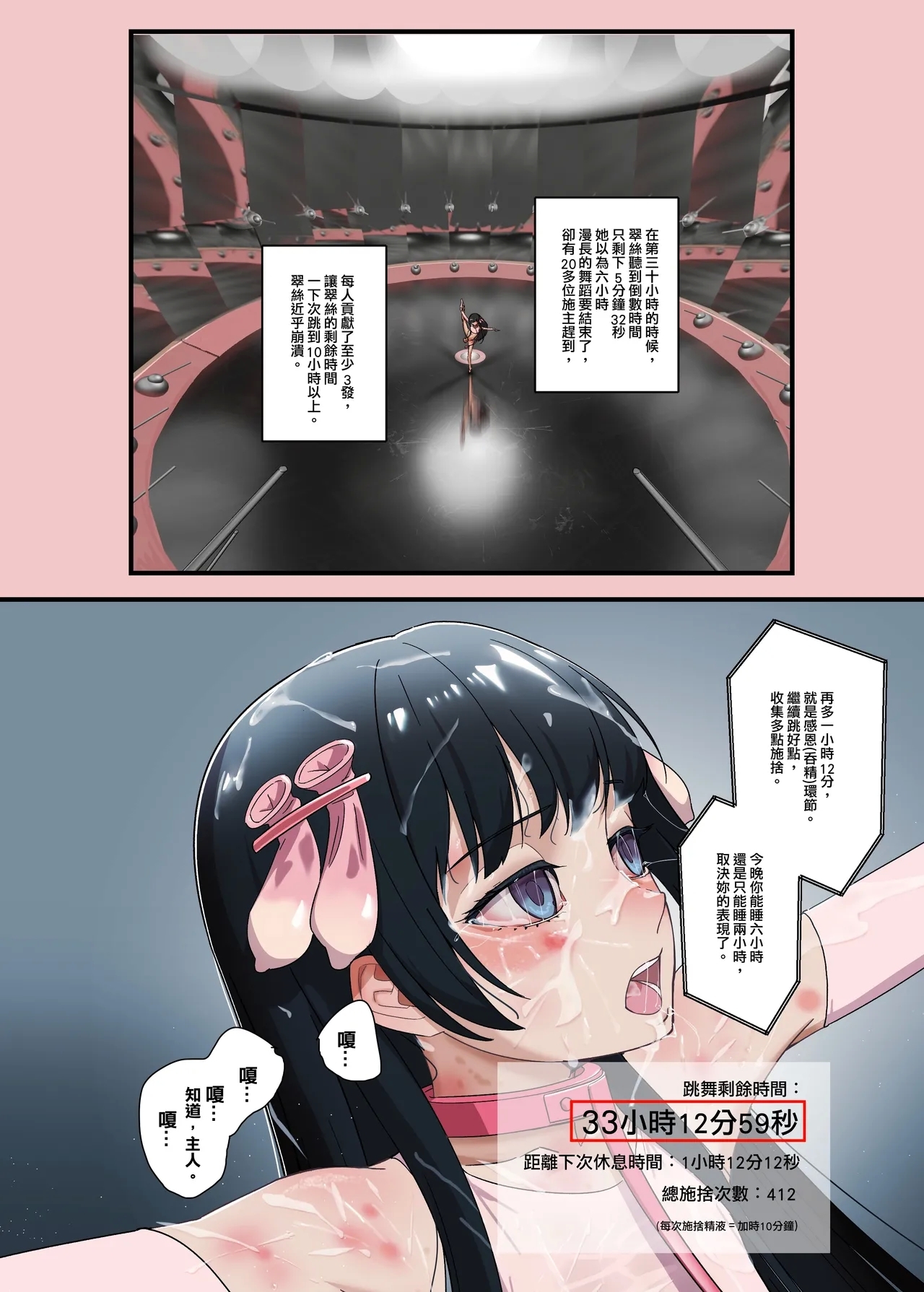 翠絲-全部強制吞下 收集男人施捨的舞蹈間 - Page 11