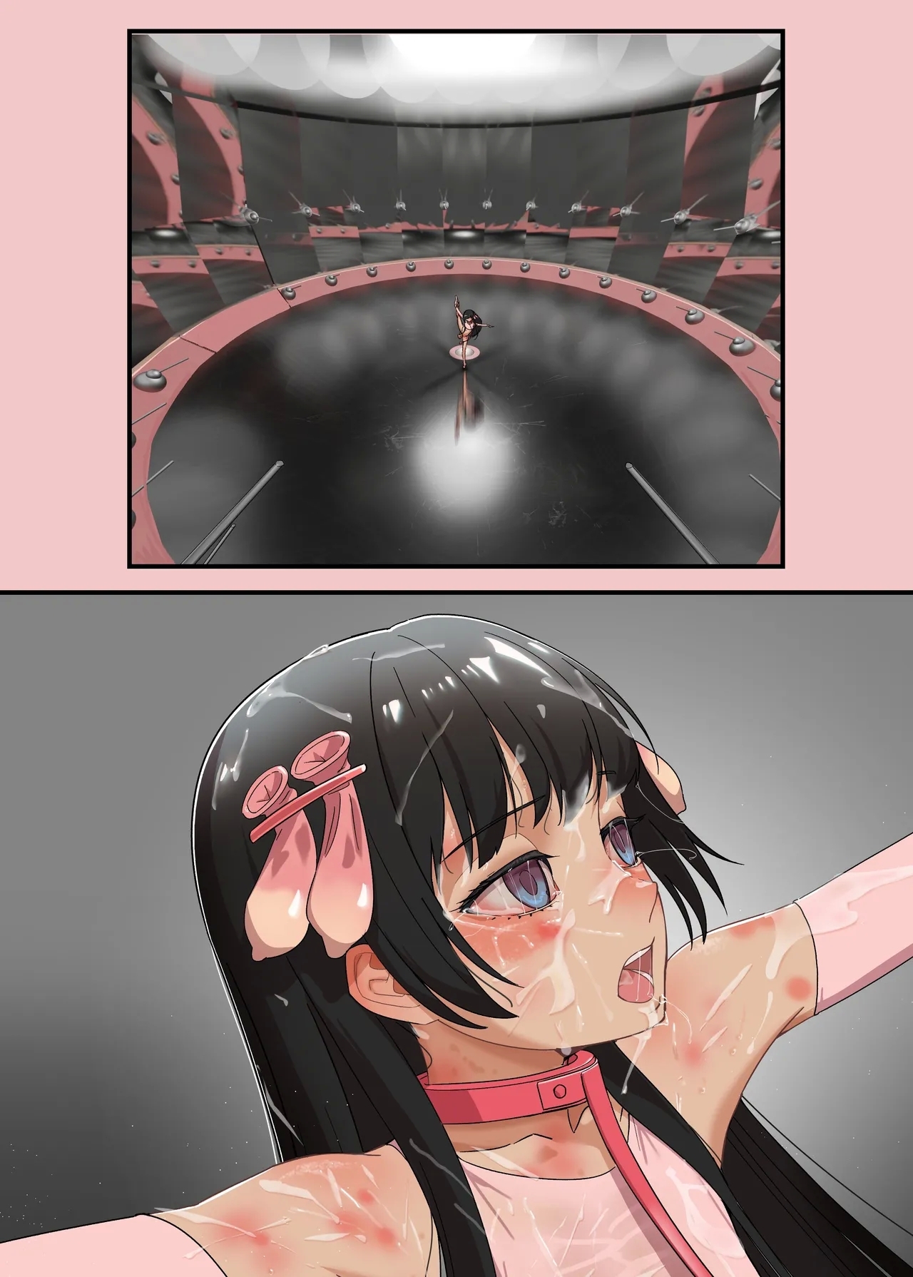 翠絲-全部強制吞下 收集男人施捨的舞蹈間 - Page 19