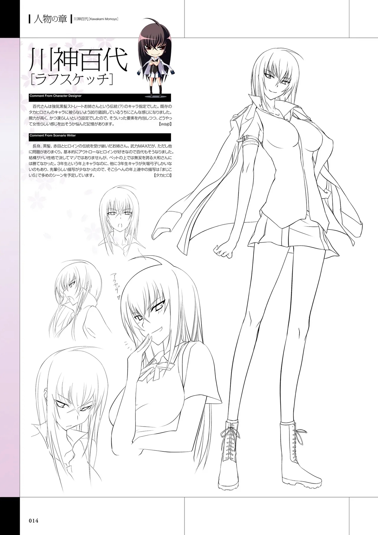 Maji de Watashi ni Koi Shinasai Visual Fan Book - Page 16