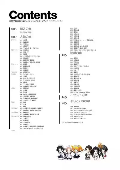 Maji de Watashi ni Koi Shinasai! S Visual Fan Book 4