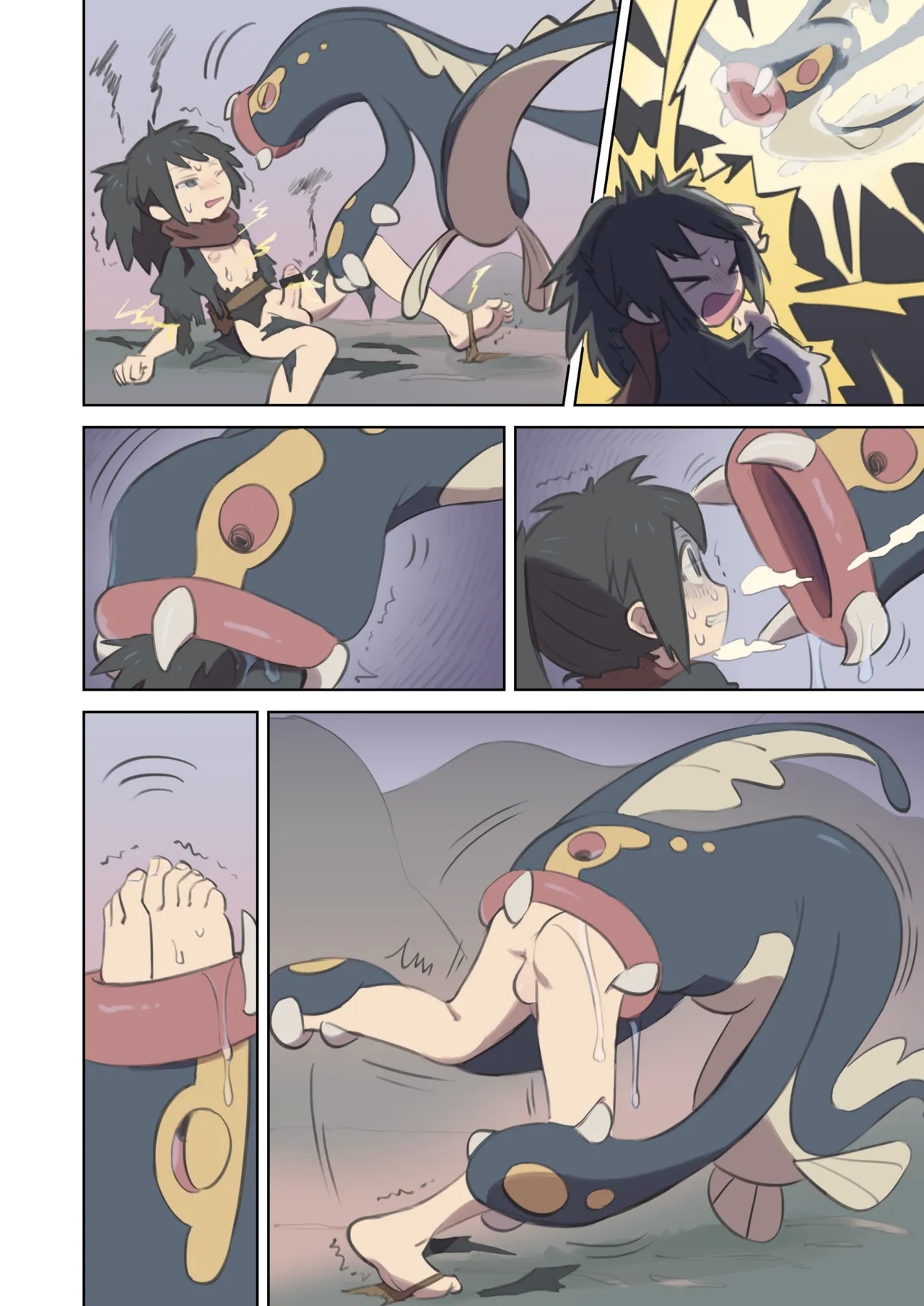 Shibirudon ni Henshin shita Metamon to Teruno VORE Manga 2