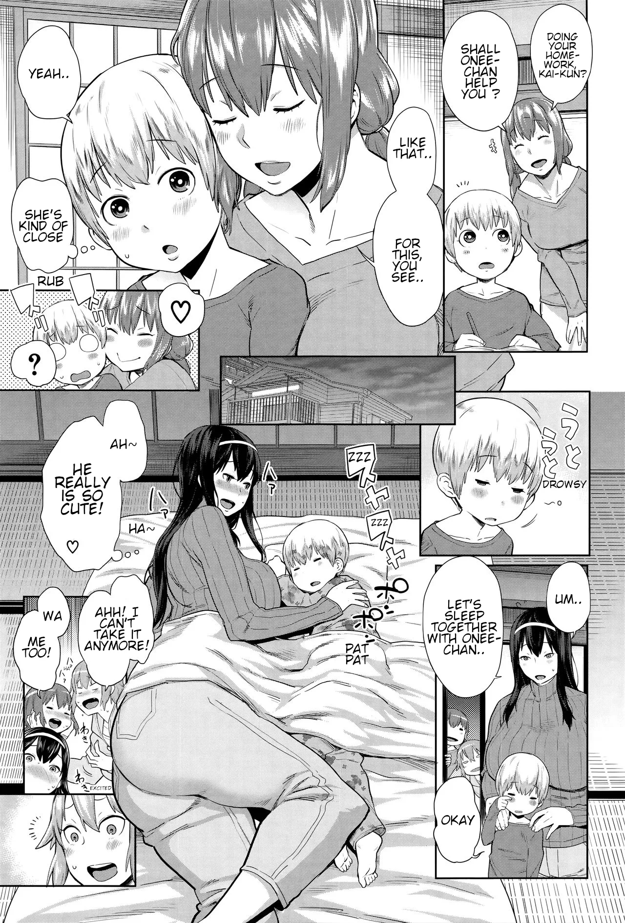 Onee-chan Mama no Funtou | Hard working mommy sisters - Page 5