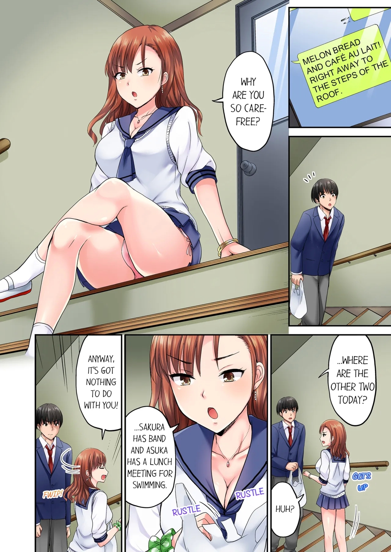 Pashiri no Shita Teku, Yabaitte... ~ Ebi Sori Iki Suru Namaiki Gyaru | Bullied Boy's Tongue Revenge Vol.1-2 - Page 11