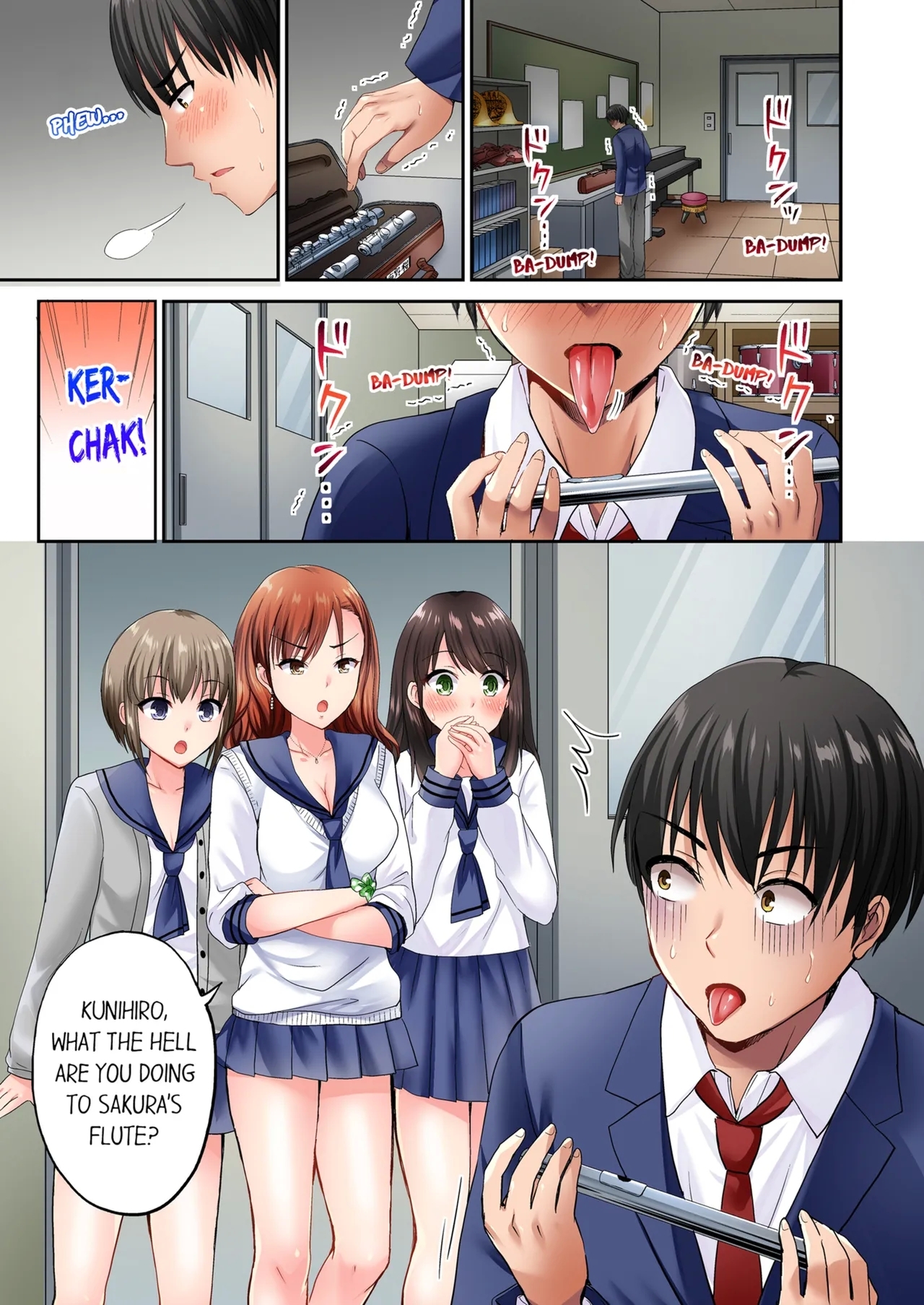 Pashiri no Shita Teku, Yabaitte... ~ Ebi Sori Iki Suru Namaiki Gyaru | Bullied Boy's Tongue Revenge Vol.1-2 - Page 2