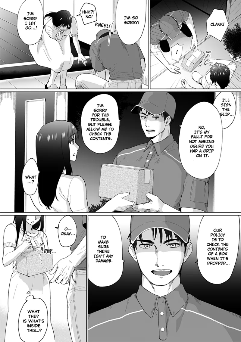 Oku-san, Nimotsu ga Todoiteimasu.1 | Ma'am, You Have a Package! The Housewife Who's Seduced by the Delivery Man 1 - Page 22