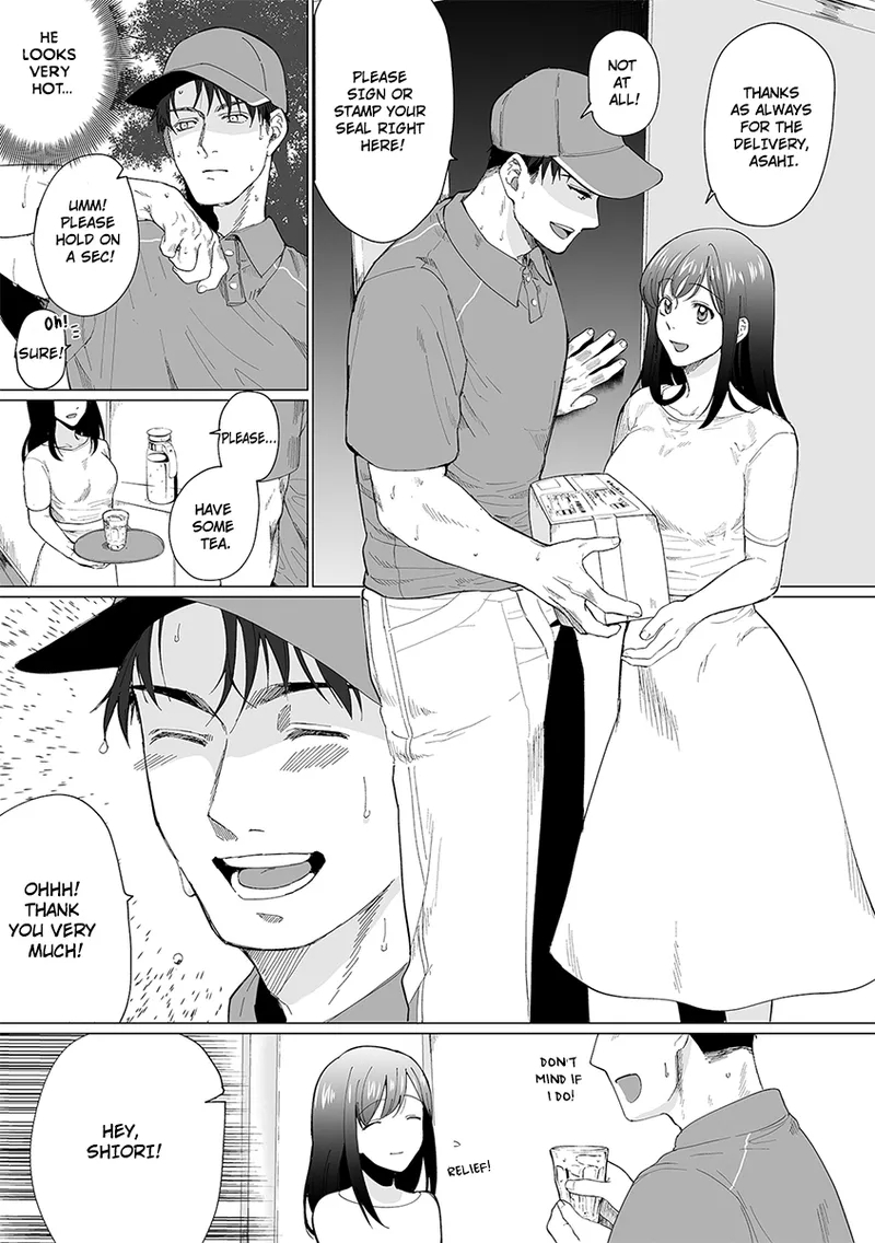 Oku-san, Nimotsu ga Todoiteimasu.1 | Ma'am, You Have a Package! The Housewife Who's Seduced by the Delivery Man 1 - Page 3