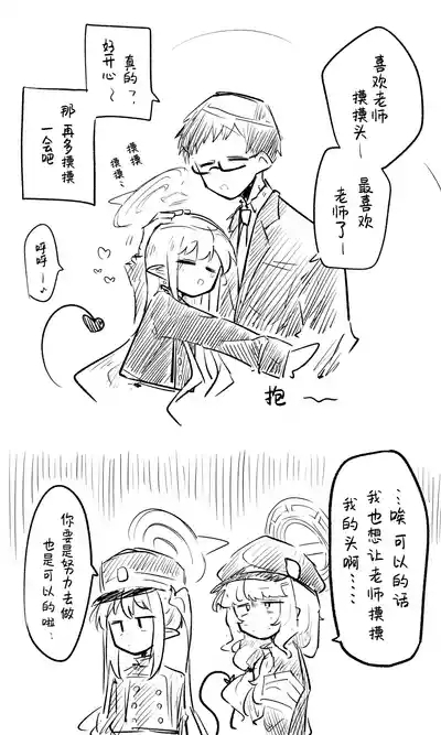 创作老师×碧蓝档案学生合集3 1