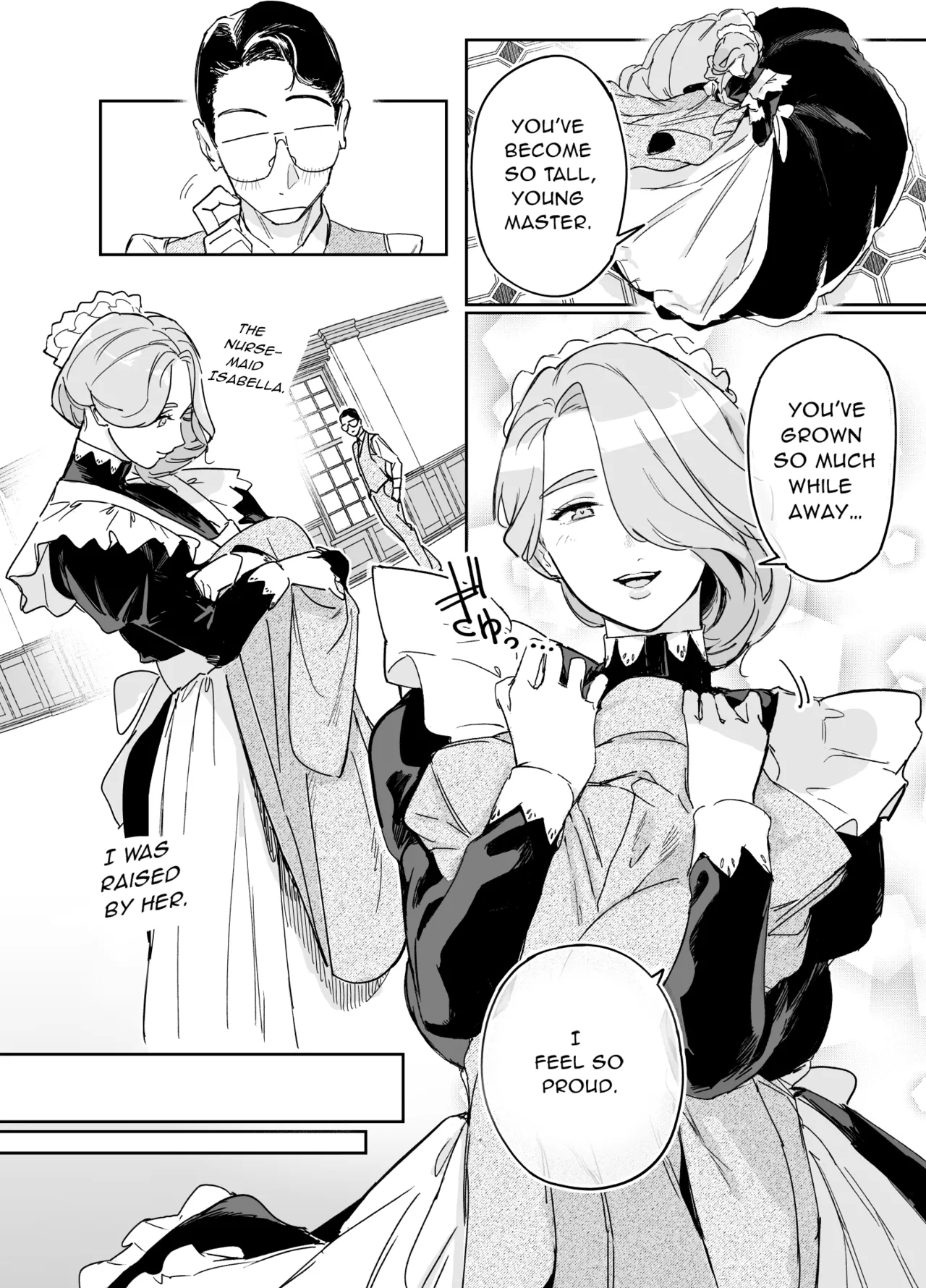 Boku no Nurse Maid Isabella no Fudeoroshi| My Nursemaid Isabella's First Time - Page 6