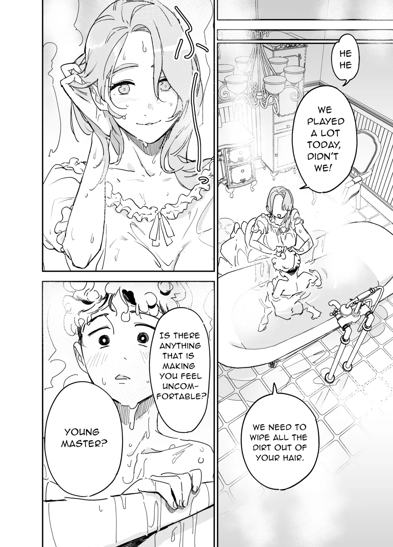 Boku no Nurse Maid Isabella no Fudeoroshi| My Nursemaid Isabella's First Time - Page 8
