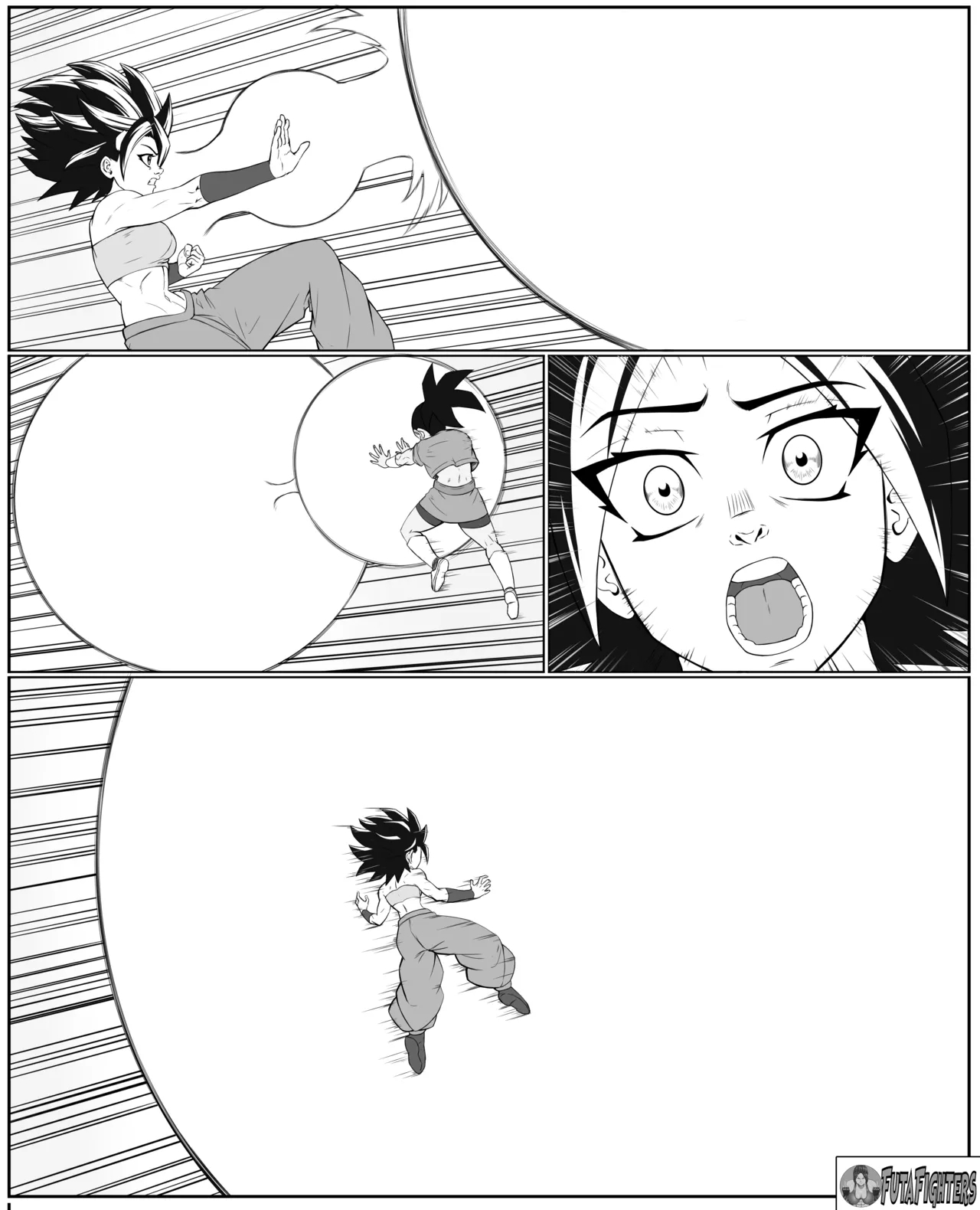 Caulifla vs Kale FutaFighters ongoing - Page 12