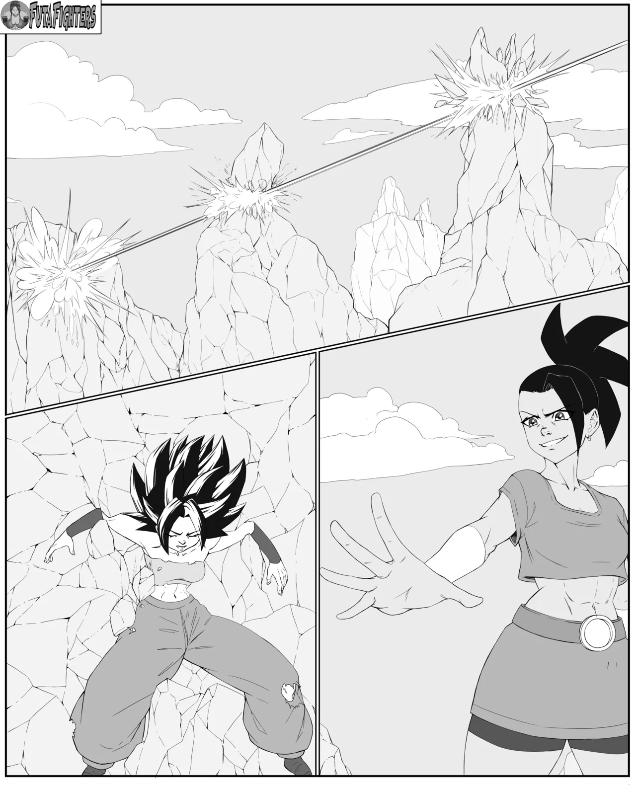 Caulifla vs Kale FutaFighters ongoing - Page 19