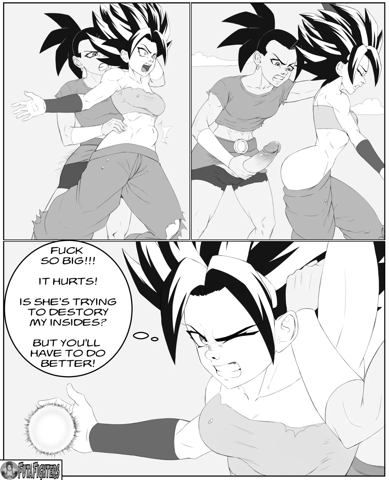 Caulifla vs Kale FutaFighters ongoing - Page 37