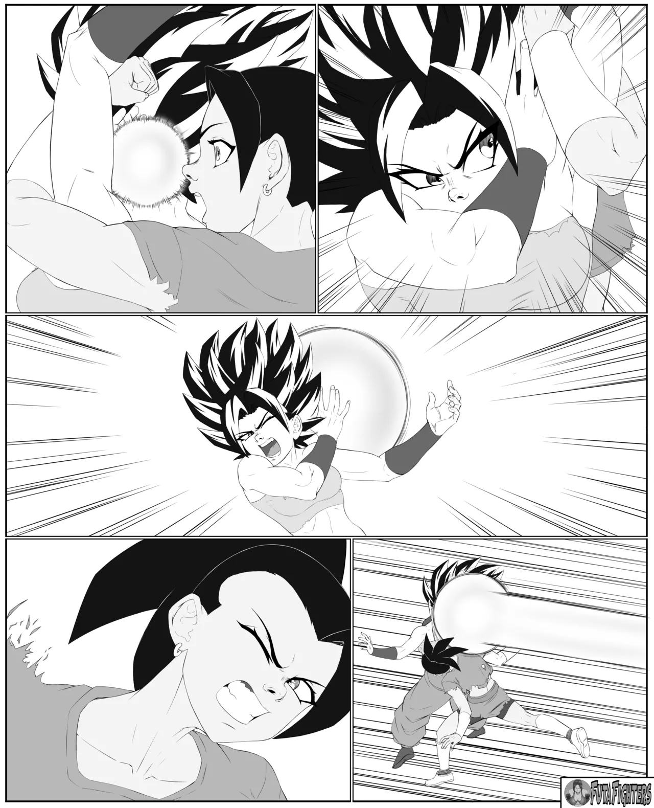 Caulifla vs Kale FutaFighters ongoing - Page 38