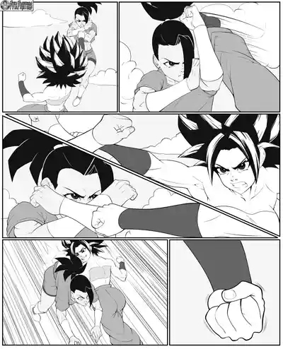 Caulifla vs Kale FutaFighters ongoing 4