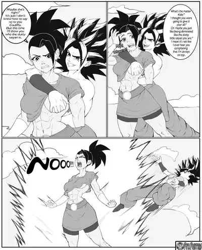 Caulifla vs Kale FutaFighters ongoing 6