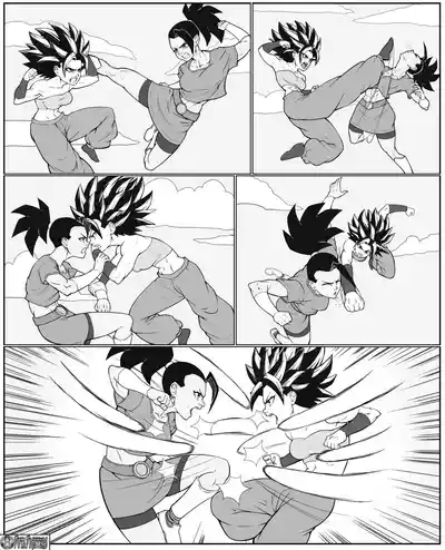 Caulifla vs Kale FutaFighters ongoing 7