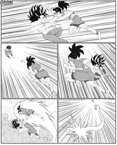 Caulifla vs Kale FutaFighters ongoing 8