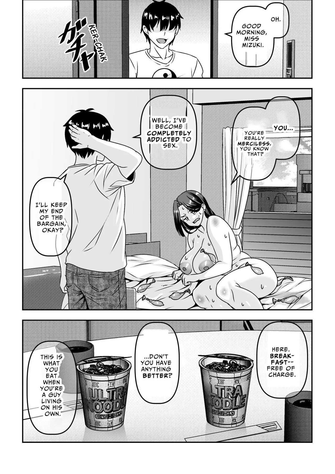 Ore ga Seigou na no o Shirazu ni Tsuki Ichi Man de Yarihoudai no Subscription Keiyaku o Musun de shimatta Funinki Fuuzokujou ObaIFuck Monthly Subscription Not Knowing I'm A Total Horndog - Page 32