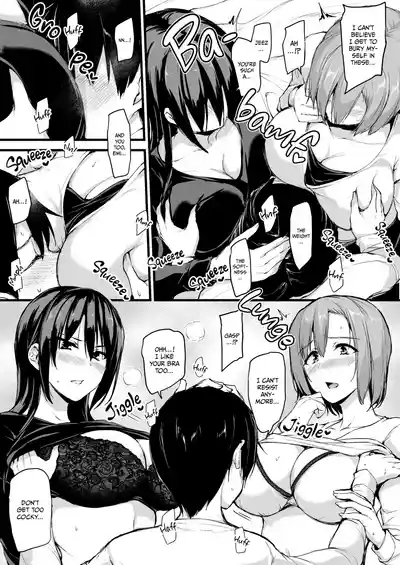 Kyonyuu Ga Futariinai To Bokkishinai Otto No Tame Ni Tomodachi O Tsuretekita Tsuma Chapter 1-3 10
