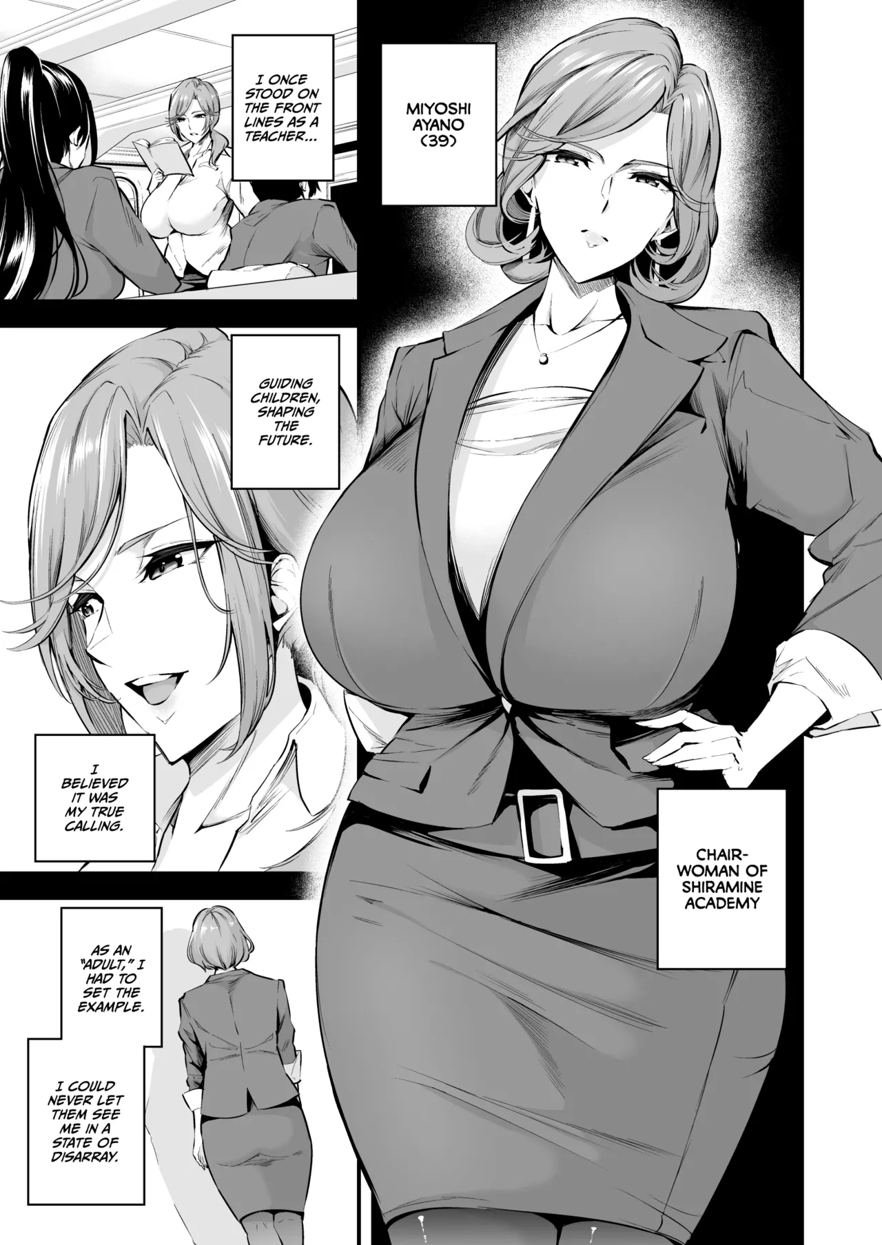 Shiramine Gakuen no Mesubuta Rijichou Kouhen - Page 4