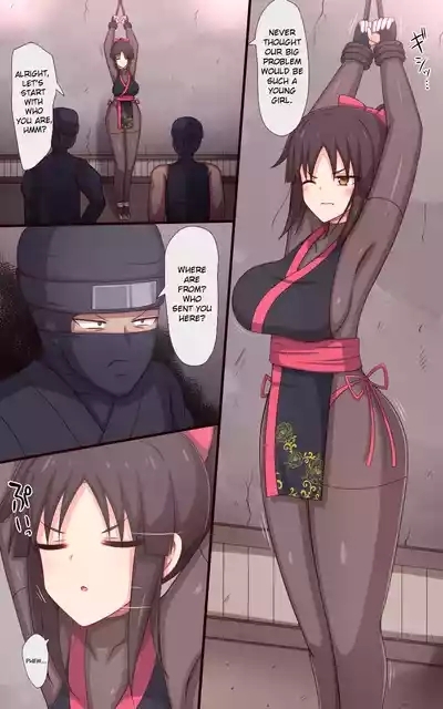 "Cow's Tongue Machine" Kunoichi Tickling Interrogation 5