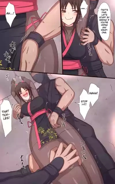 "Cow's Tongue Machine" Kunoichi Tickling Interrogation 7