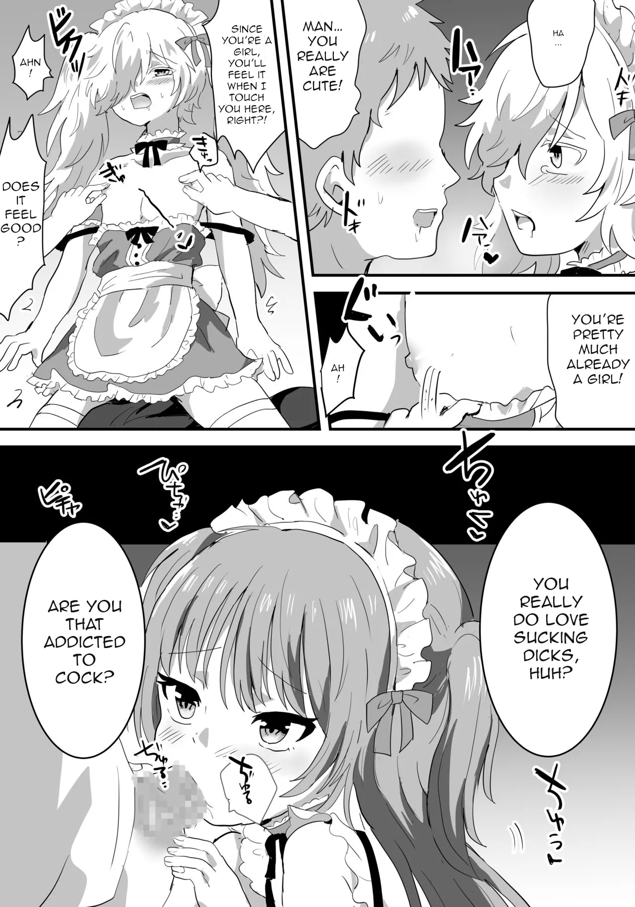 Mesu Ochi Josou Maid wa Minna no Nikubenki | Feminized Crossdressing Maids that became Everyone's Cumdumps - Page 21