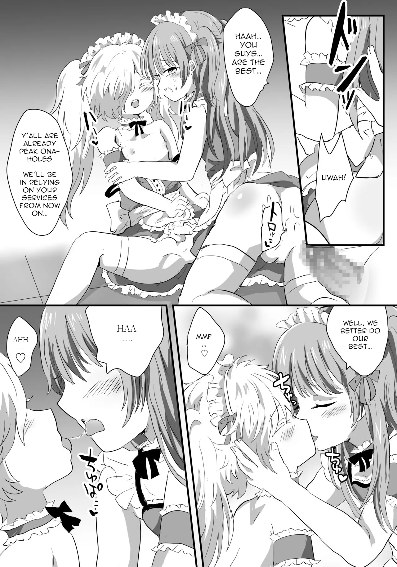 Mesu Ochi Josou Maid wa Minna no Nikubenki | Feminized Crossdressing Maids that became Everyone's Cumdumps - Page 26