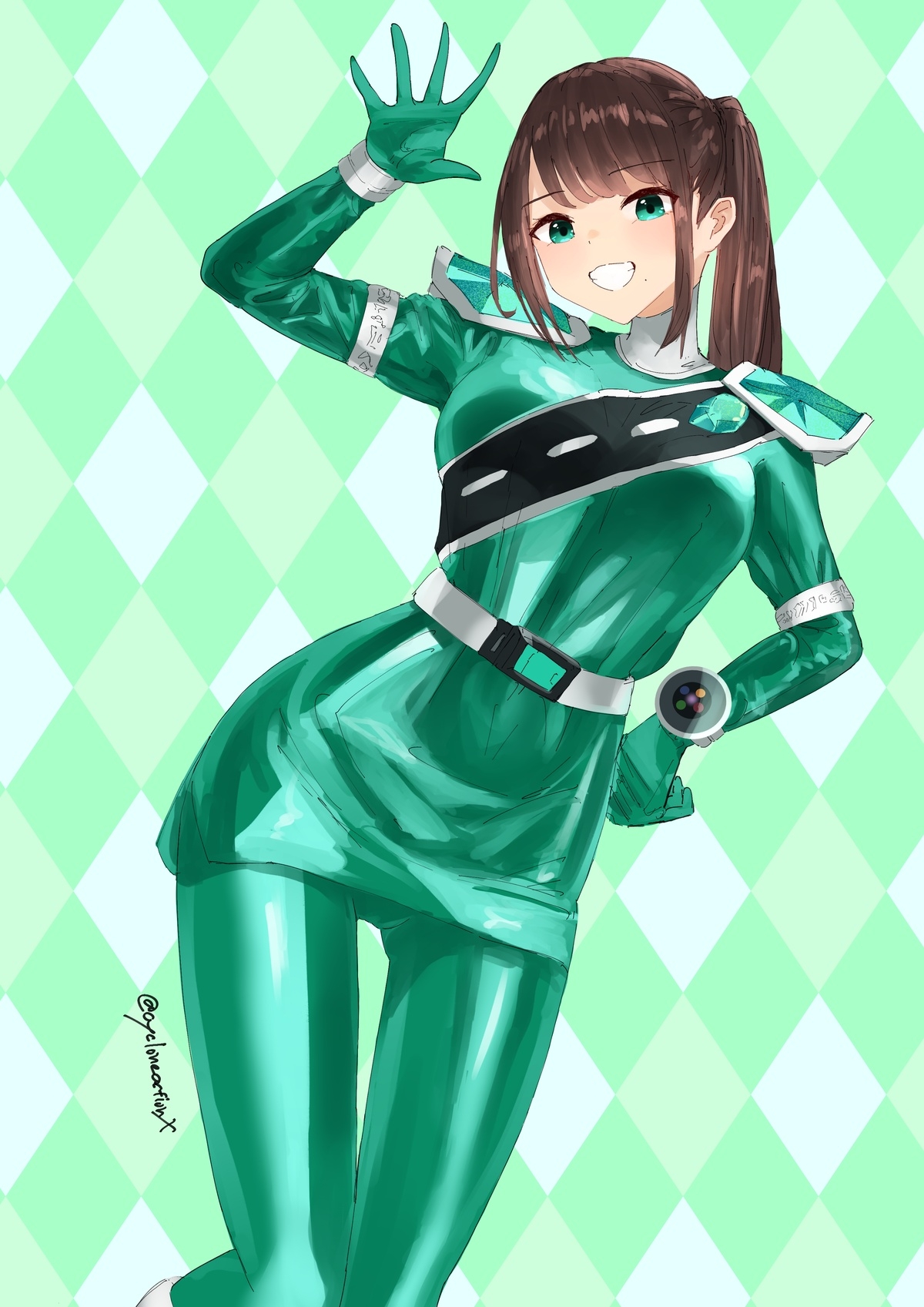 キラメイグリーン差分 1