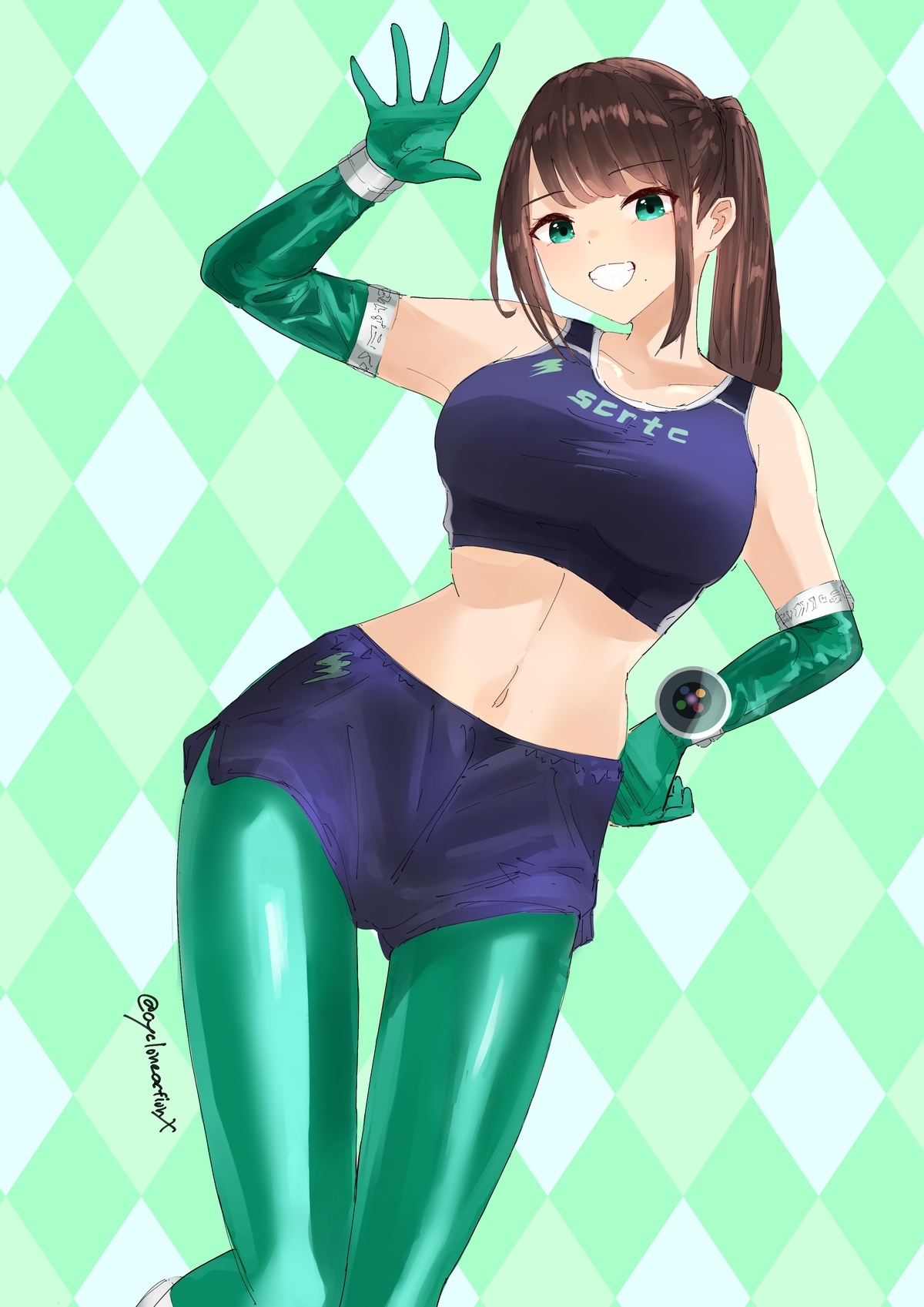 キラメイグリーン差分 3