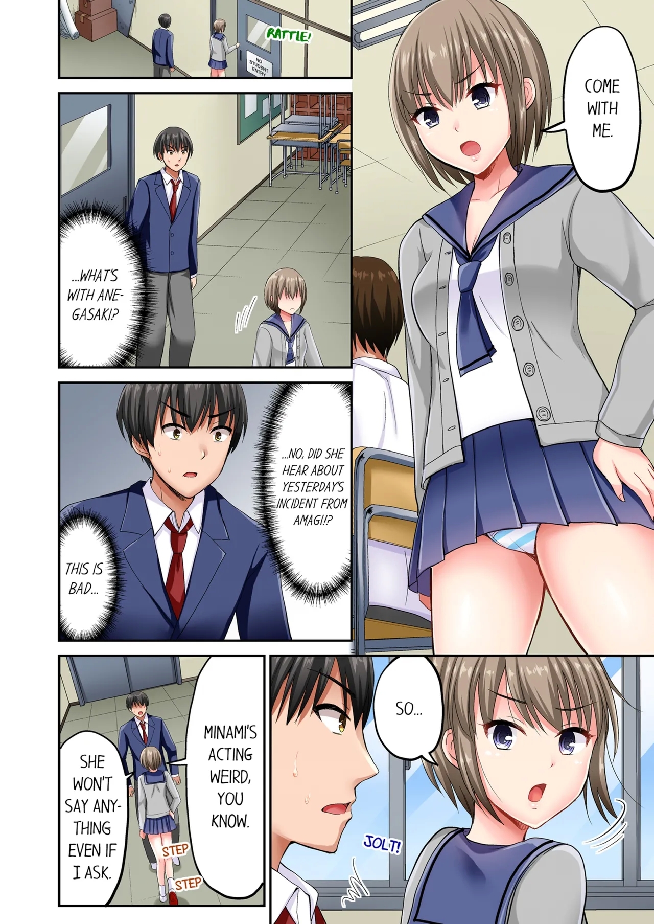 Pashiri no Shita Teku, Yabaitte... ~ Ebi Sori Iki Suru Namaiki Gyaru | Bullied Boy's Tongue Revenge Vol.1-4 - Page 29