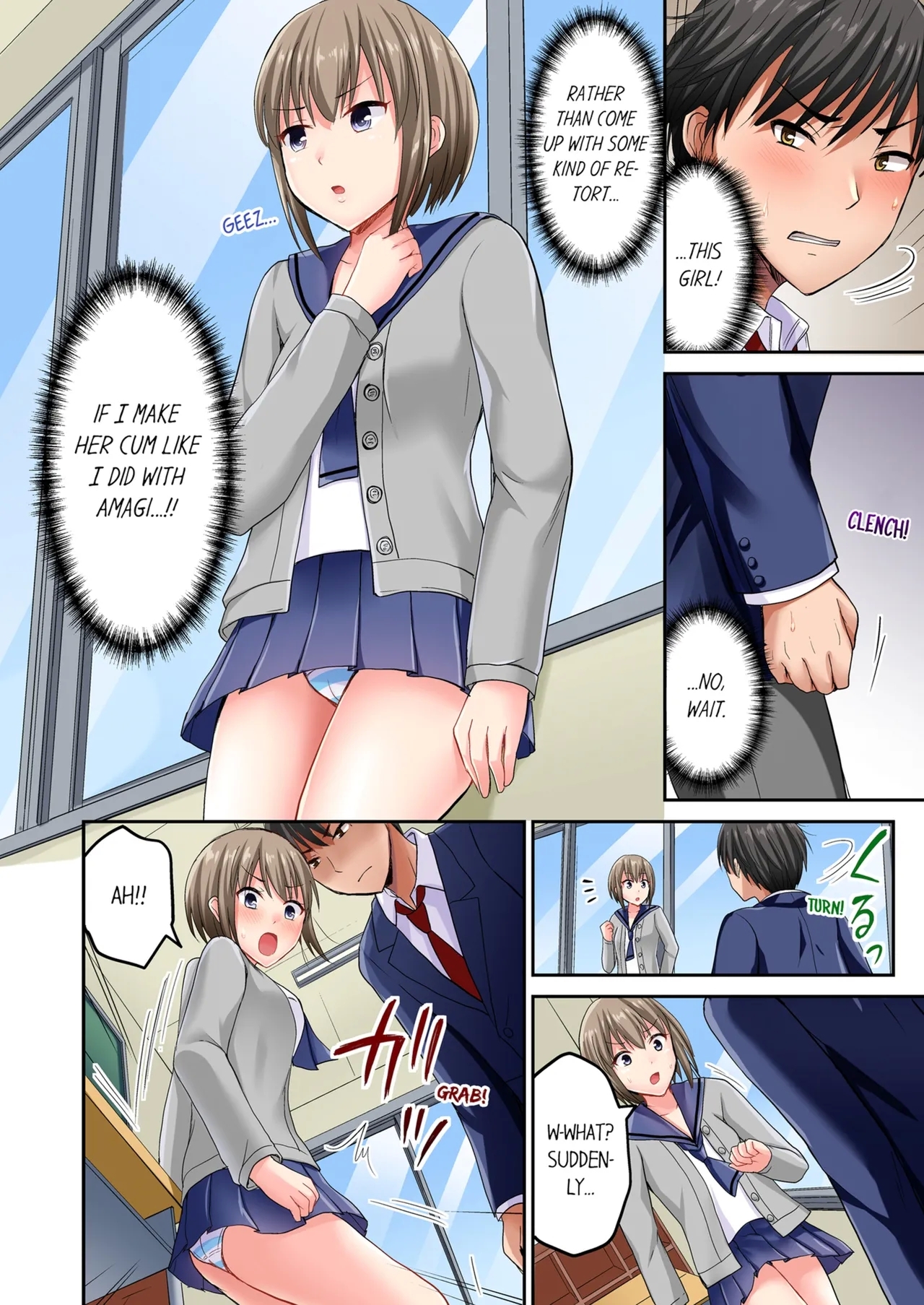 Pashiri no Shita Teku, Yabaitte... ~ Ebi Sori Iki Suru Namaiki Gyaru | Bullied Boy's Tongue Revenge Vol.1-4 - Page 31