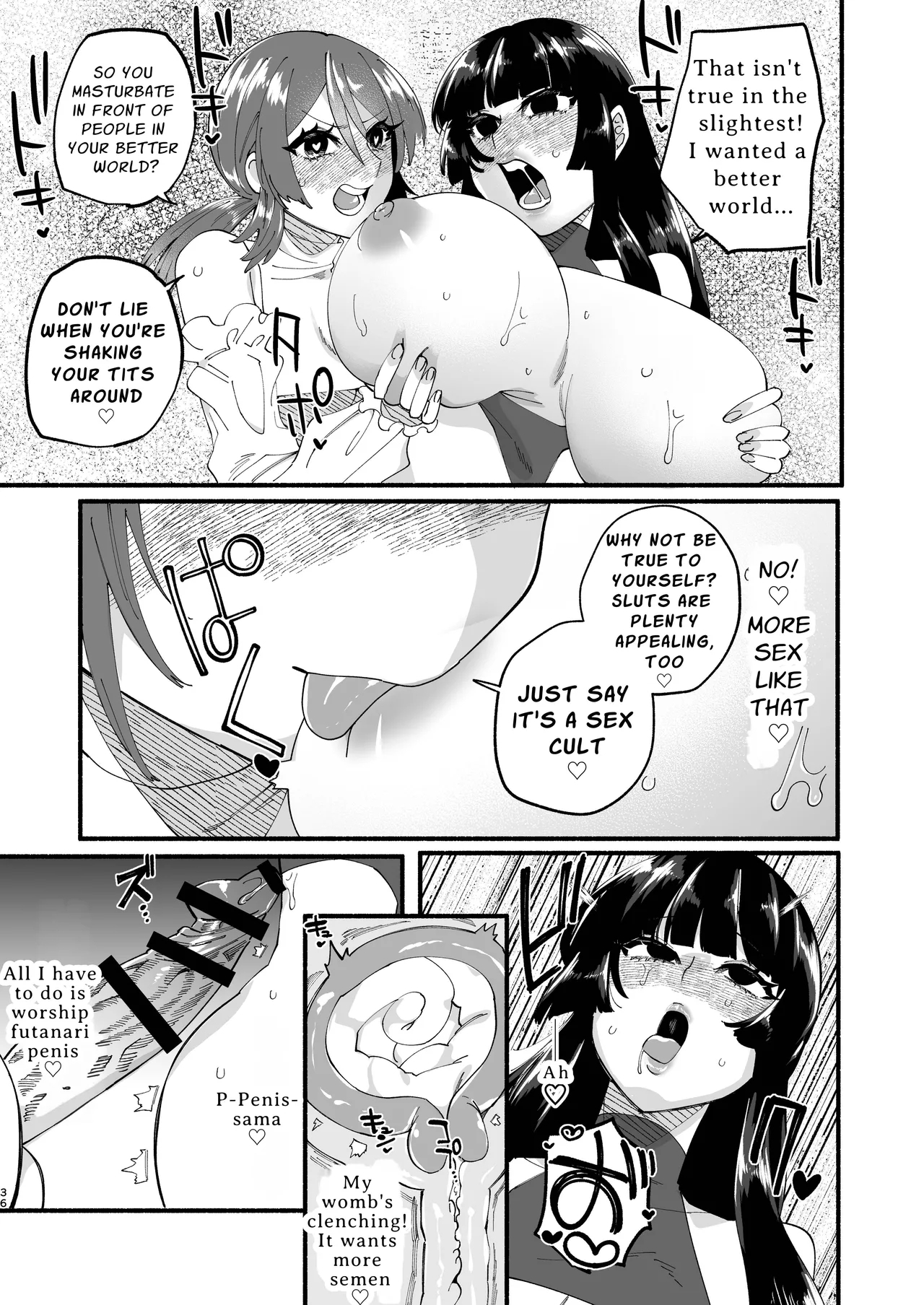 Shuukyou Kaimetsu! Futanari Musume | Religion Destroyed! Futanari Girl - Page 35
