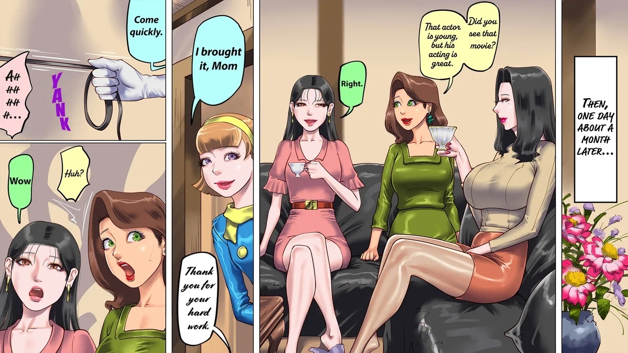 I was trapped by my wife and daughter and turned into a cross-dressing masochist 3 - Page 13