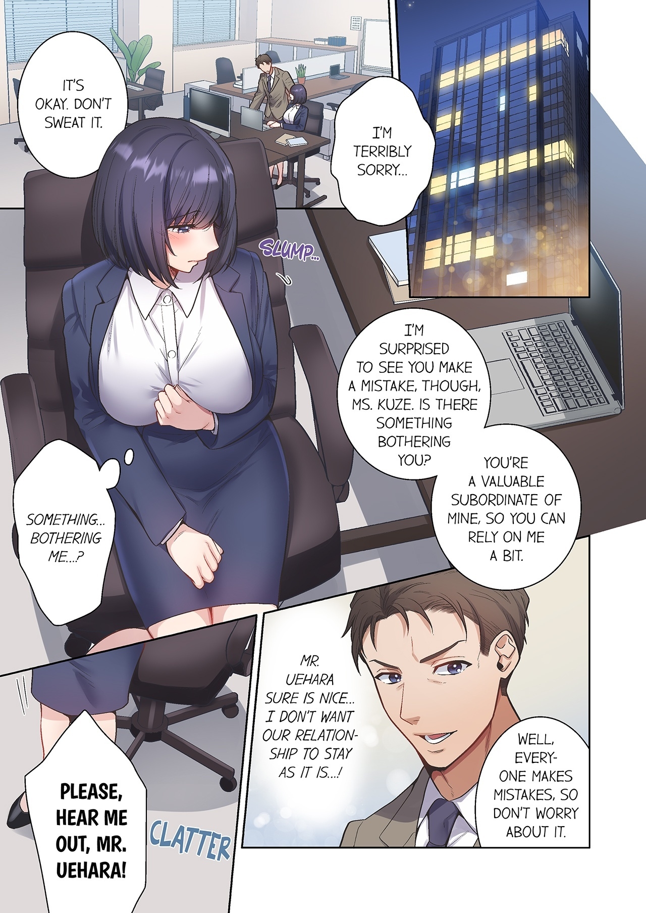 'Ore no ga Zutto Hoshikattan Daro?' Hentai Joushi no Tomaranai Ingo ni Zetchoushi Tsuzukeru Ichi Kagetsu 1 I You Always Wanted Mine? One Month of Constant Climax From My Perverted Boss’s Dirty Talk 1 - Page 2