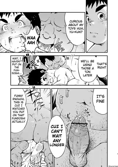 Proper training for boys, With Dad 7