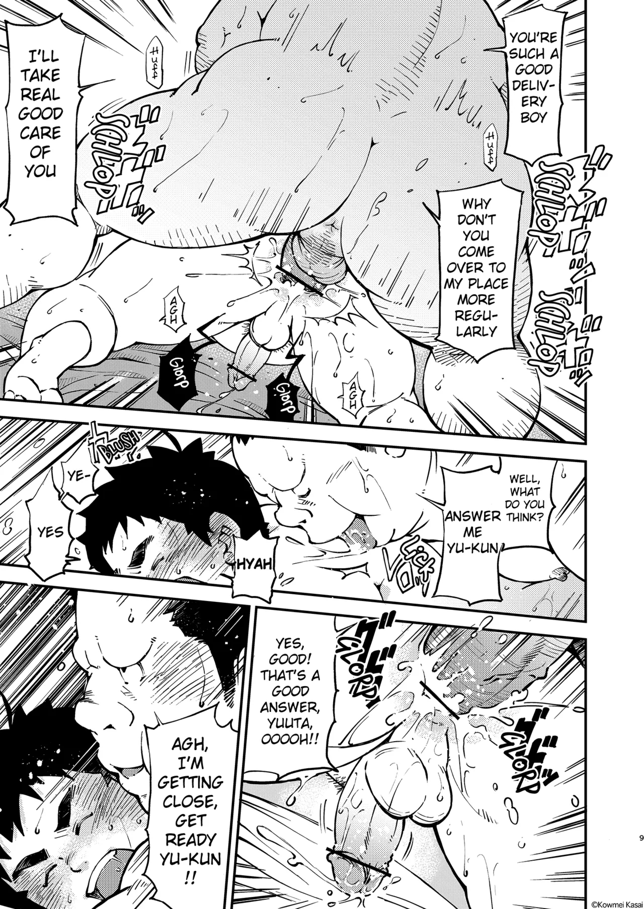 Proper training for boys, With Dad - Page 9