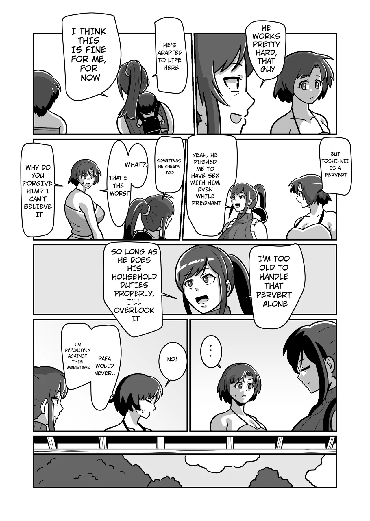 Bote Oyako| Pregnant Mother & Daughter Completely Devoured! Double Pregnant Mother-Daughter Bowl! - Page 19