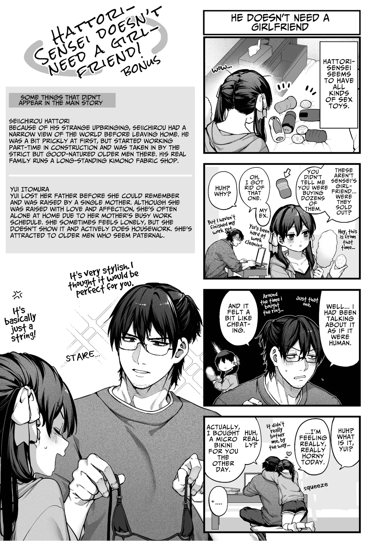 Kanojo wa Iranai Hattori Sensei!| Mr. Hattori Doesn't Need A Girlfriend! - Page 109