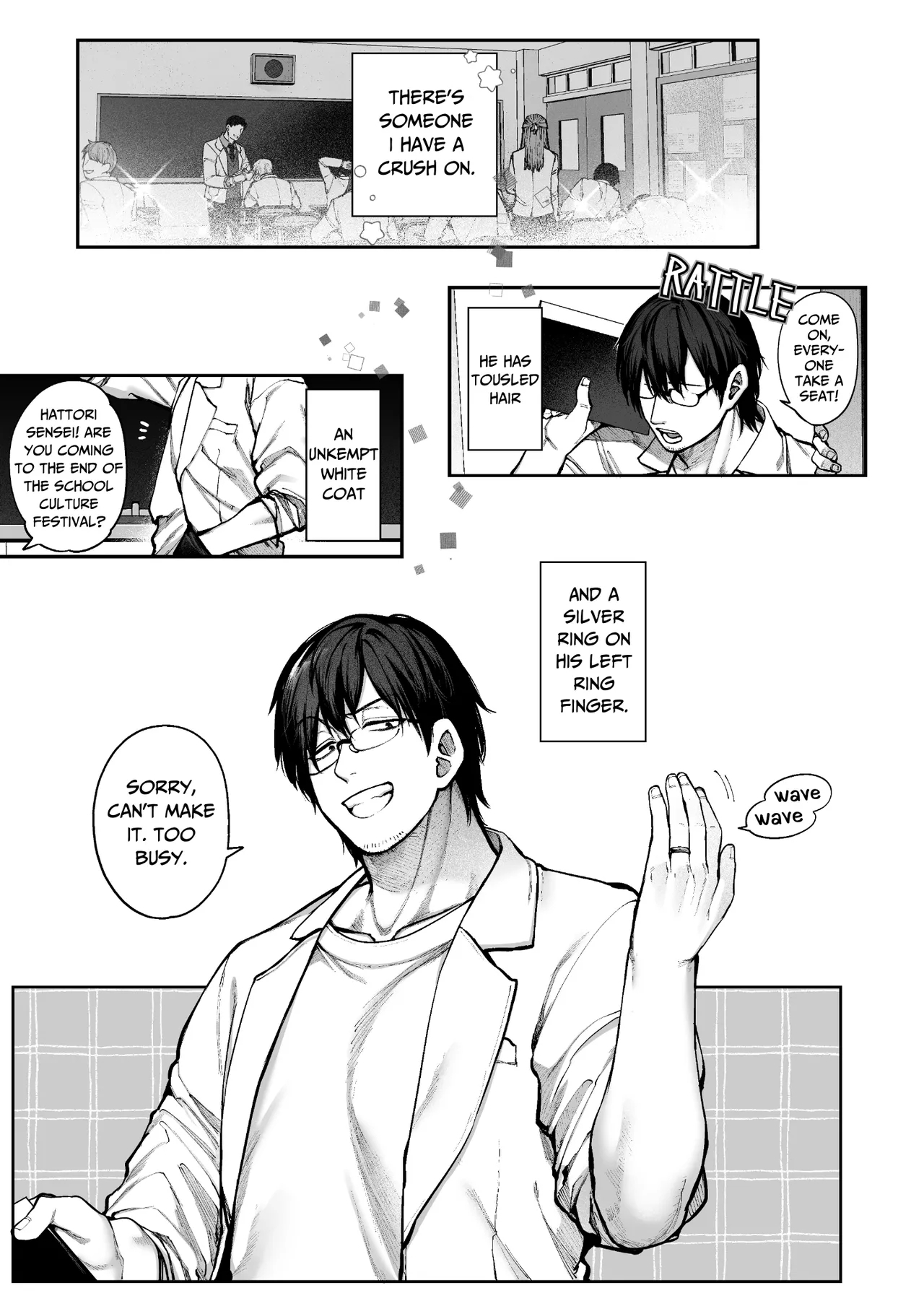 Kanojo wa Iranai Hattori Sensei!| Mr. Hattori Doesn't Need A Girlfriend! - Page 2