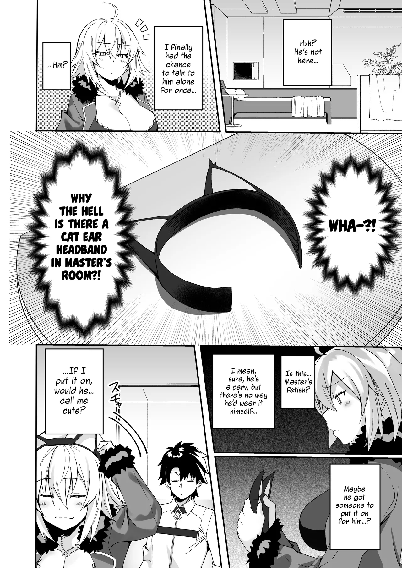 Nekomimi Jeanne to Hitasura Koubi Suru Hon | Endless Mating with Cat-Eared Jeanne Alter - Page 3